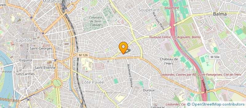 localisation de l'entreprise MADAME SOPHIE CARRIERE à TOULOUSE
