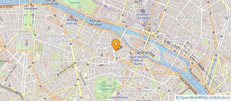 localisation de l'entreprise MADAME SOPHIE CARSON  PARIS