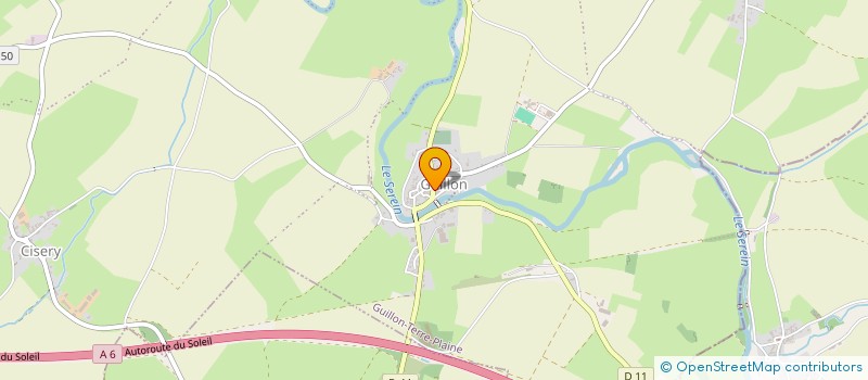 localisation de l'entreprise MADAME SOPHIE CASADO  GUILLON-TERRE-PLAINE