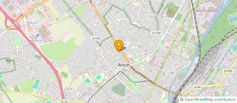 localisation de l'entreprise MADAME SOPHIE CASBAS ESCALONA  ANZIN