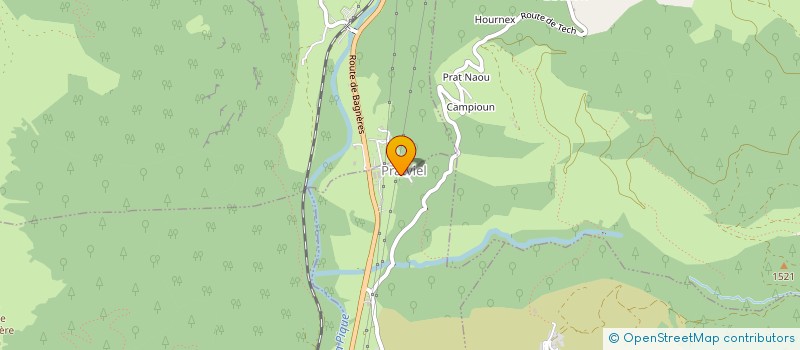 localisation de l'entreprise MADAME SOPHIE CASTANET  SALLES-ET-PRATVIEL