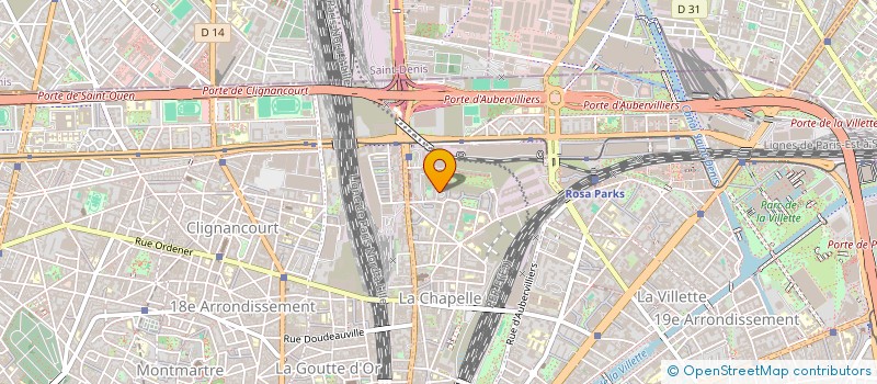 localisation de l'entreprise MADAME SOPHIE CASTEL  PARIS