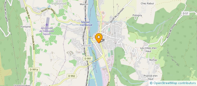 localisation de l'entreprise MADAME SOPHIE CASTELLA  SEYSSEL