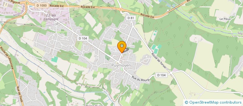 localisation de l'entreprise MADAME SOPHIE CASTRILLO MARTIN  PUYMOYEN