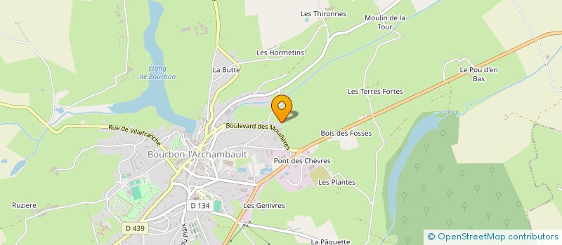 localisation de l'entreprise MADAME SOPHIE CASTRO à BOURBON-L'ARCHAMBAULT