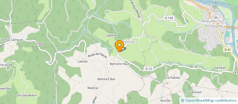 localisation de l'entreprise MADAME SOPHIE CATOIRE  SIONIAC