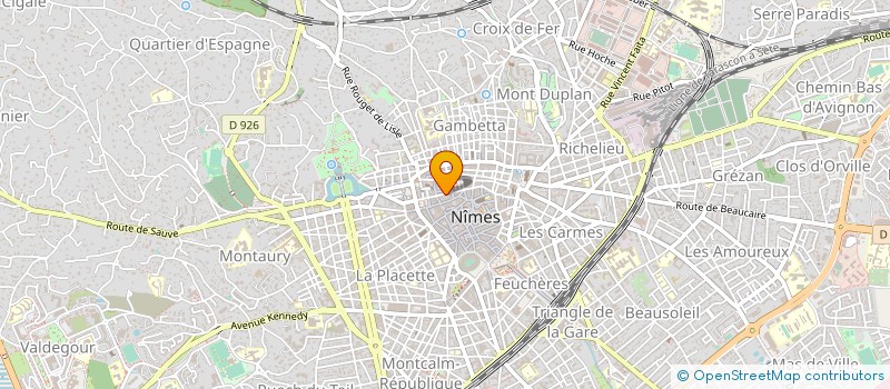 localisation de l'entreprise MADAME SOPHIE CATTA  NIMES