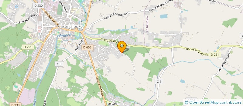 localisation de l'entreprise MADAME SOPHIE CAUCHOIS  CAUBEYRES