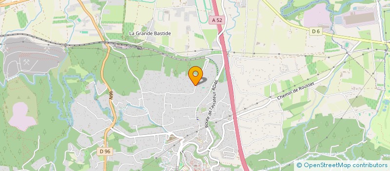 localisation de l'entreprise MADAME SOPHIE CAULLET  FUVEAU