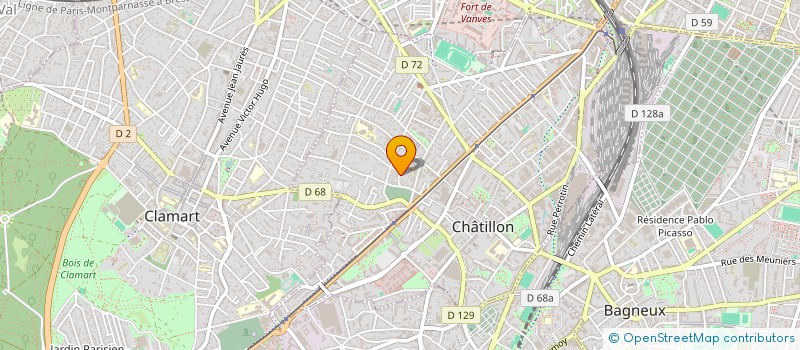 localisation de l'entreprise MADAME SOPHIE CAUSSE à CHATILLON
