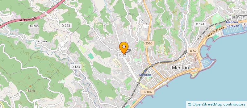 localisation de l'entreprise MADAME SOPHIE CAVO  MENTON