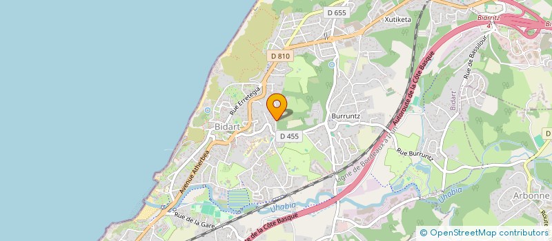 localisation de l'entreprise MADAME SOPHIE CAZAURAN  ARBONNE