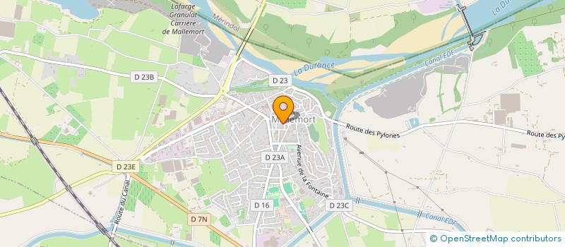 localisation de l'entreprise MADAME SOPHIE CELDA à MALLEMORT