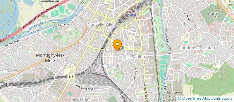 localisation de l'entreprise MADAME SOPHIE CENTONZE à METZ