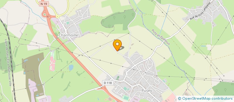 localisation de l'entreprise MADAME SOPHIE CETRE  PUSY-ET-EPENOUX