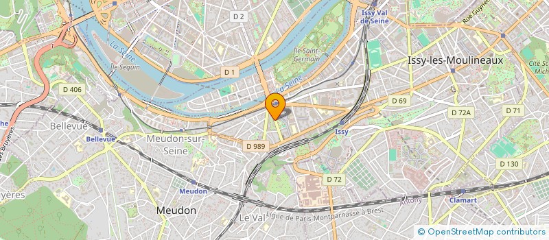 localisation de l'entreprise MADAME SOPHIE CEUGNIET à ISSY-LES-MOULINEAUX