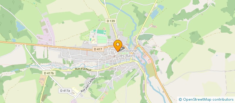 localisation de l'entreprise MADAME SOPHIE CHAFFAUT à BOURBONNE-LES-BAINS