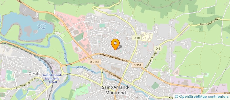 localisation de l'entreprise MADAME SOPHIE CHAGNON  CHARNIZAY