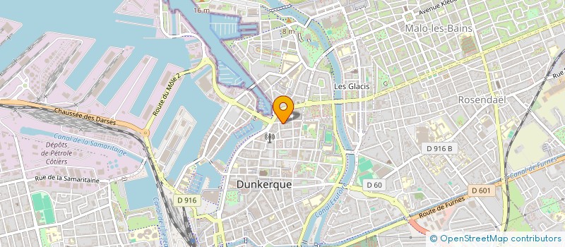 localisation de l'entreprise MADAME SOPHIE CHAH à DUNKERQUE
