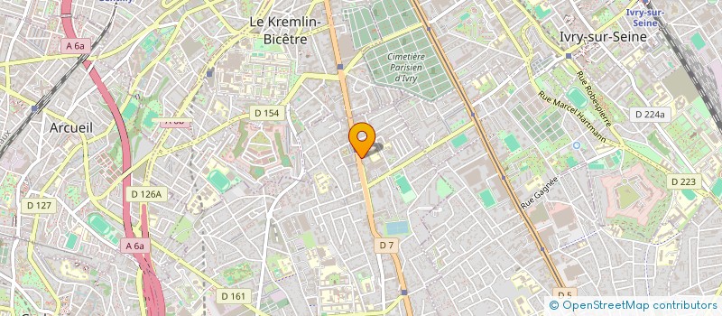 localisation de l'entreprise MADAME SOPHIE CHAILLOU  VILLEJUIF