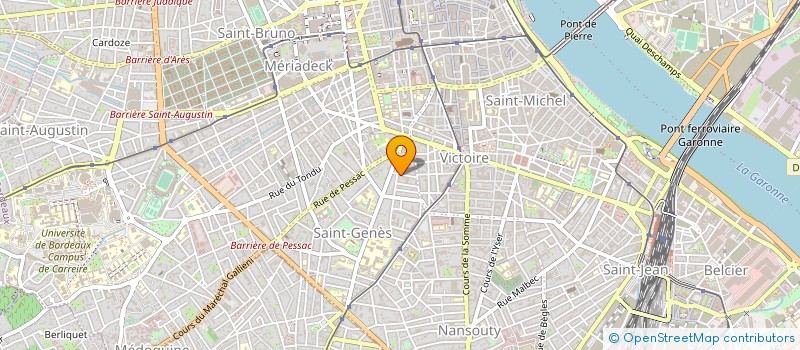 localisation de l'entreprise MADAME SOPHIE CHALLAL  BORDEAUX