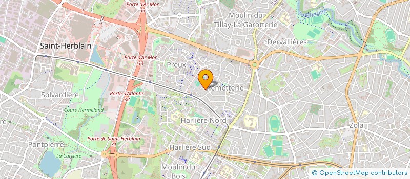 localisation de l'entreprise MADAME SOPHIE CHAMBERLIN  SAINT-HERBLAIN