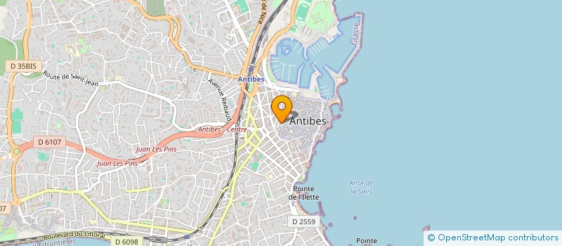 localisation de l'entreprise MADAME SOPHIE CHAMBERS à ANTIBES