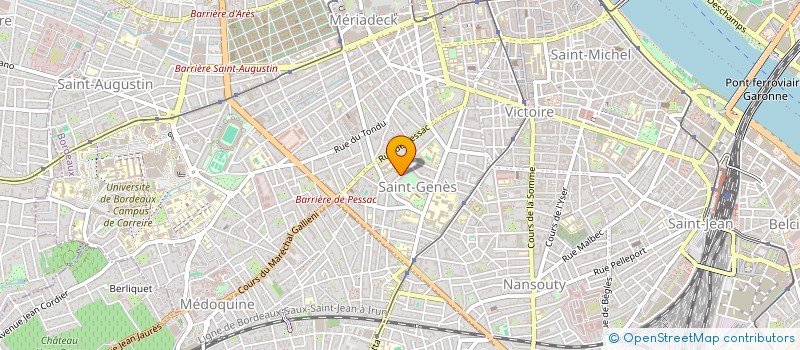 localisation de l'entreprise MADAME SOPHIE CHAMBERT LOIR à BORDEAUX