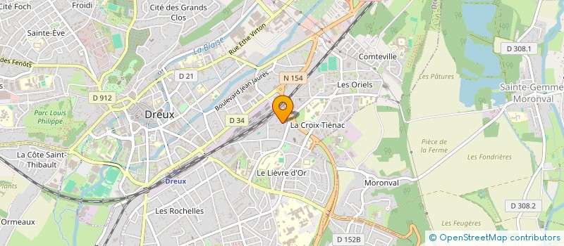 localisation de l'entreprise MADAME SOPHIE CHAMPAGNE à DREUX
