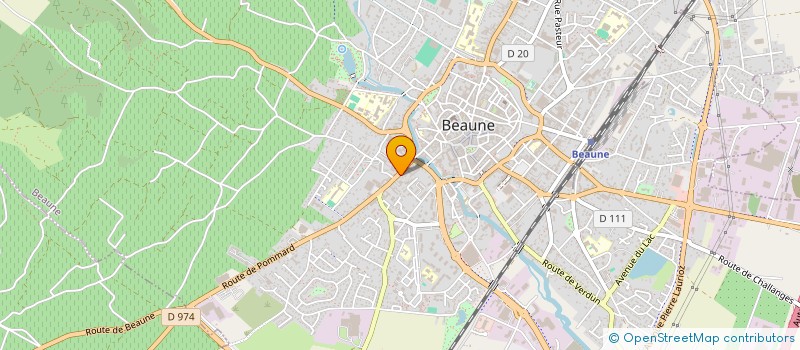 localisation de l'entreprise MADAME SOPHIE CHAMPION à BEAUNE