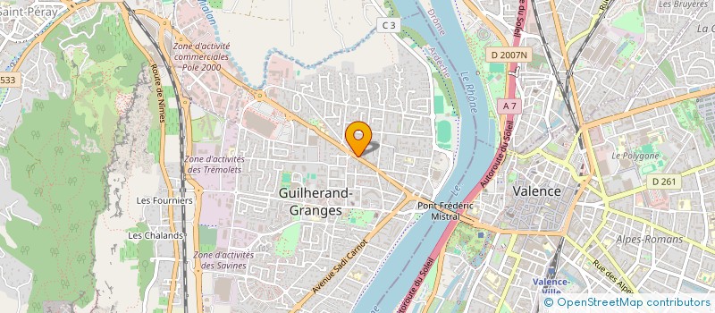 localisation de l'entreprise MADAME SOPHIE CHANDY  LUC-LA-PRIMAUBE