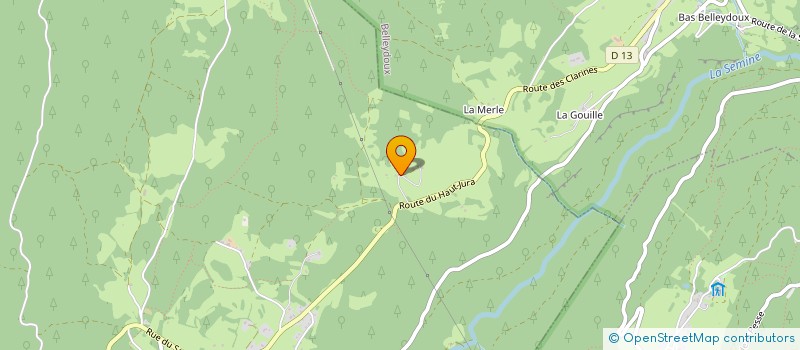 localisation de l'entreprise MADAME SOPHIE CHANEZ  ECHALLON