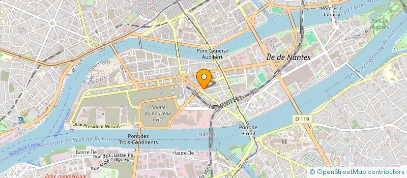 localisation de l'entreprise MADAME SOPHIE CHANSON à NANTES