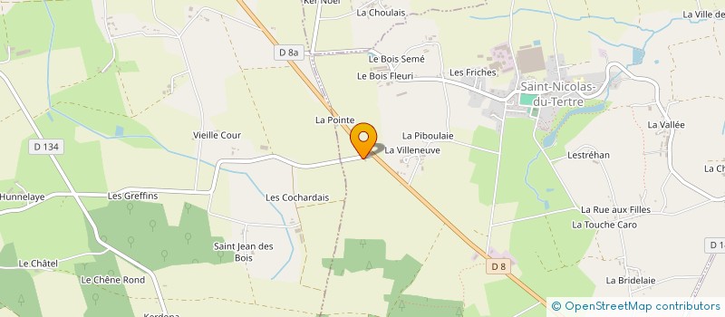 localisation de l'entreprise MADAME SOPHIE CHANUT  SAINT-NICOLAS-DU-TERTRE