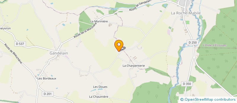 localisation de l'entreprise MADAME SOPHIE CHAPON à LA ROCHE-MABILE