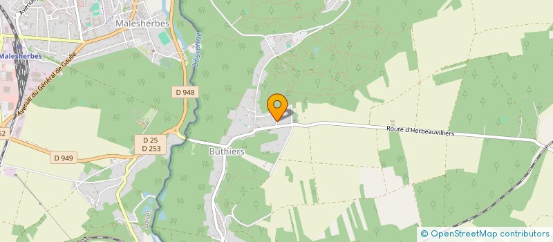 localisation de l'entreprise MADAME SOPHIE CHAPON  BUTHIERS