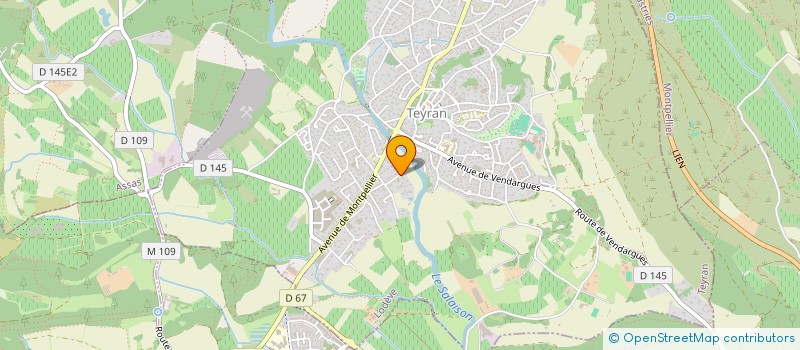 localisation de l'entreprise MADAME SOPHIE CHARPENTIER  TEYRAN