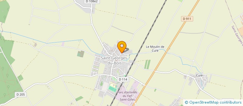 localisation de l'entreprise MADAME SOPHIE CHARRIER  SAINT-GEORGES-DU-BOIS