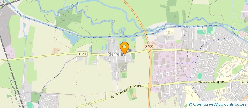 localisation de l'entreprise MADAME SOPHIE CHARTIER à BOURGES