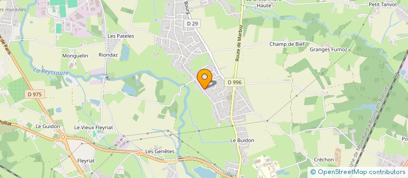localisation de l'entreprise MADAME SOPHIE CHASSAGNE à VIRIAT