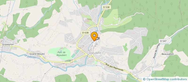localisation de l'entreprise MADAME SOPHIE CHATELARD à DIEULEFIT