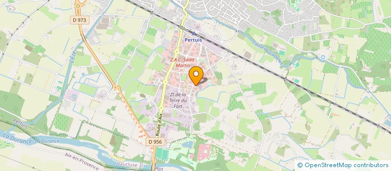 localisation de l'entreprise MADAME SOPHIE CHATTON  PERTUIS