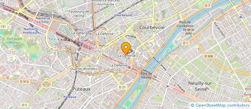 localisation de l'entreprise MADAME SOPHIE CHAULLET à NEUILLY-SUR-SEINE