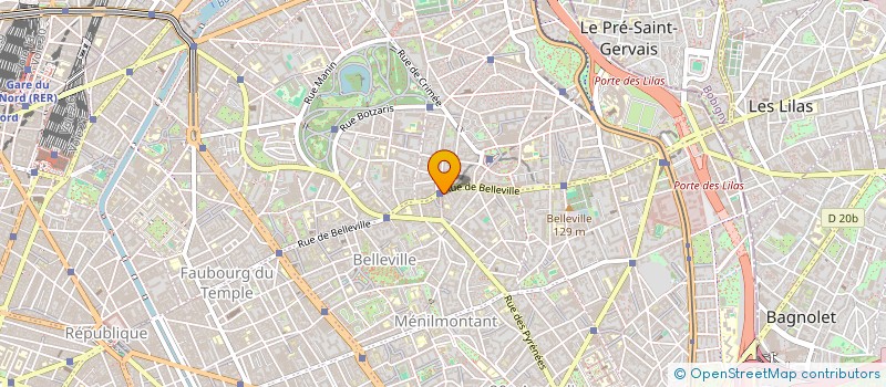 localisation de l'entreprise MADAME SOPHIE CHAUSSE  PARIS