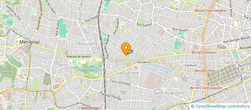 localisation de l'entreprise MADAME SOPHIE CHAUVE  BORDEAUX