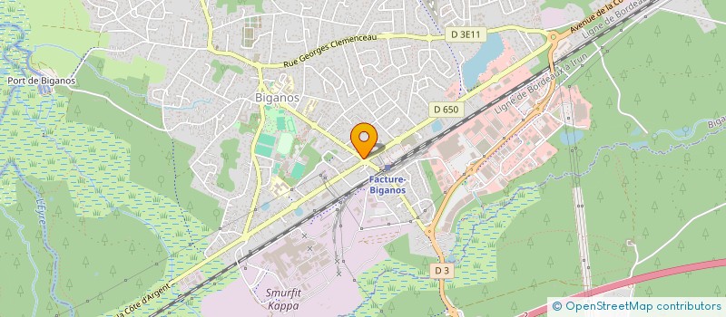 localisation de l'entreprise MADAME SOPHIE CHAUVET  MIOS