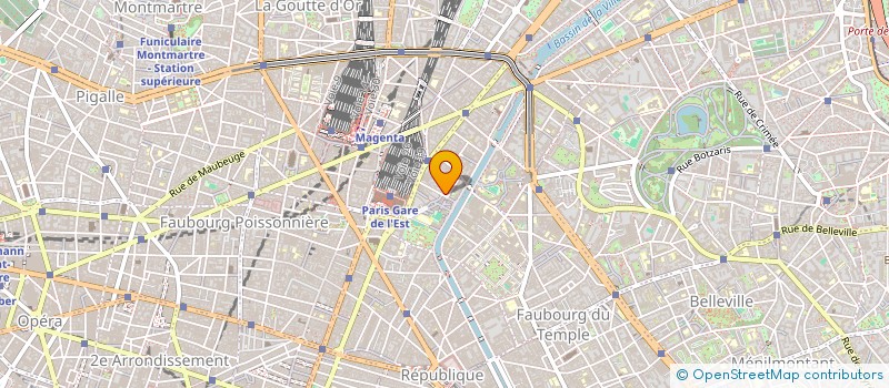 localisation de l'entreprise MADAME SOPHIE CHAVIGNEAU  PARIS