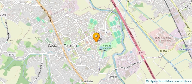 localisation de l'entreprise MADAME SOPHIE CHAYNES à CASTANET-TOLOSAN