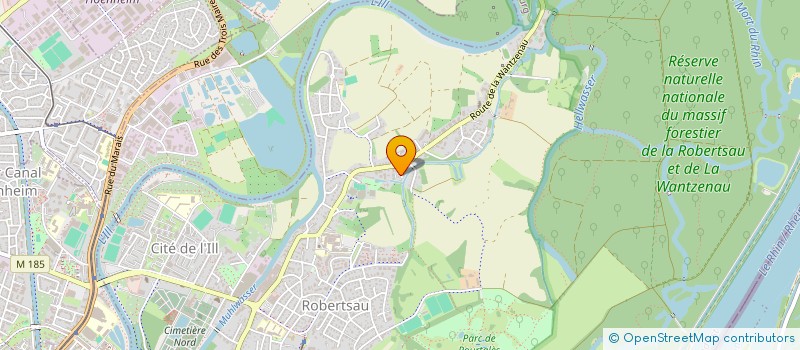 localisation de l'entreprise MADAME SOPHIE CHEDEAU  STRASBOURG