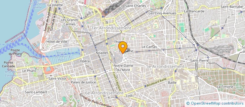 localisation de l'entreprise MADAME SOPHIE CHERRIER à MARSEILLE